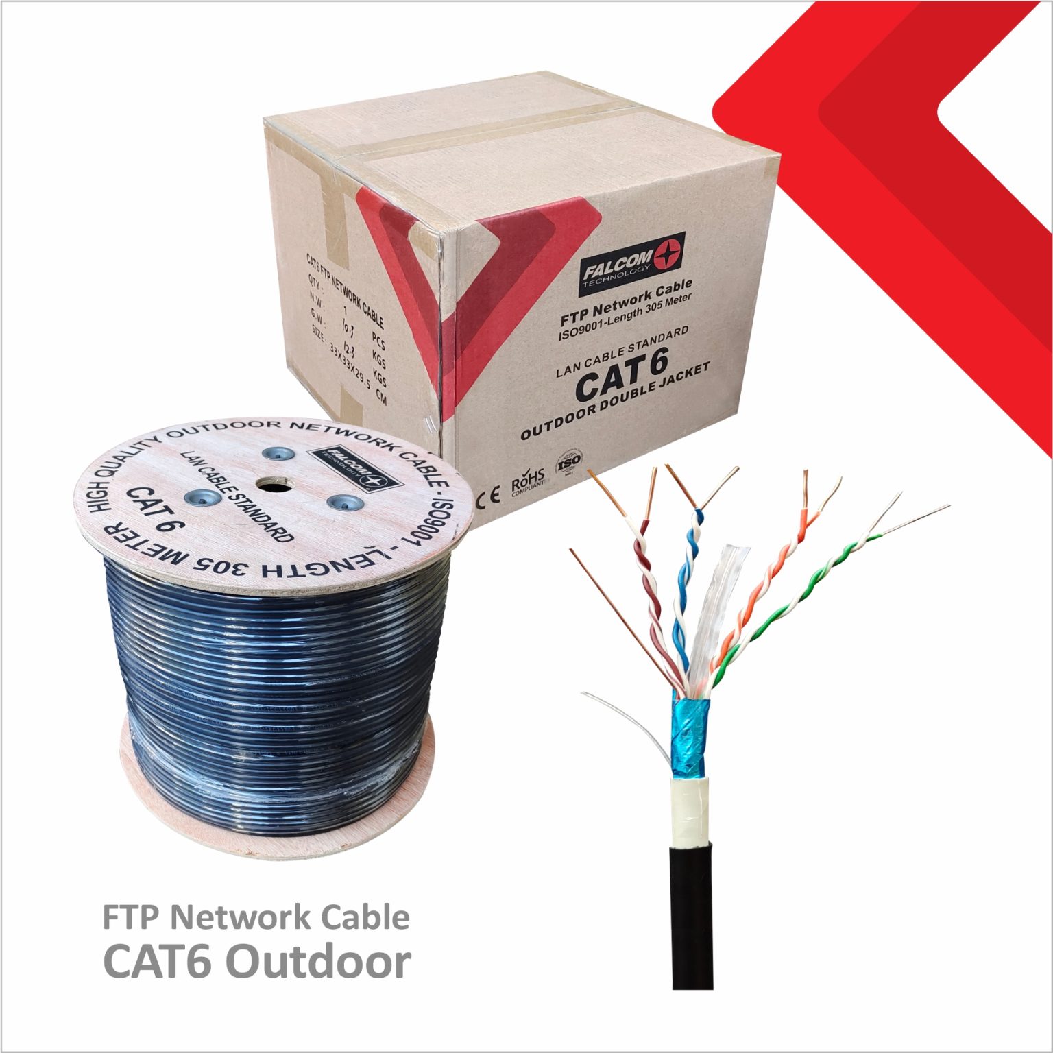 UTP LAN CAT6 PREMIUM INDOOR Falcom Technology