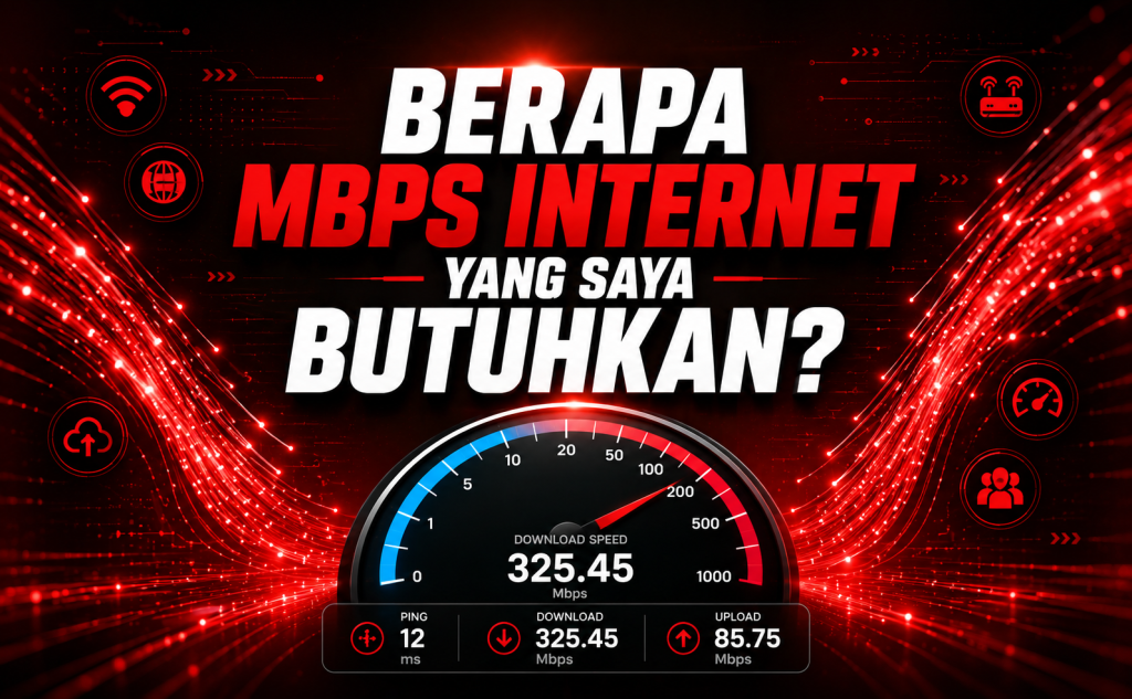 Kecepatan internet bergantunng pada kualitas kabel fiber optik