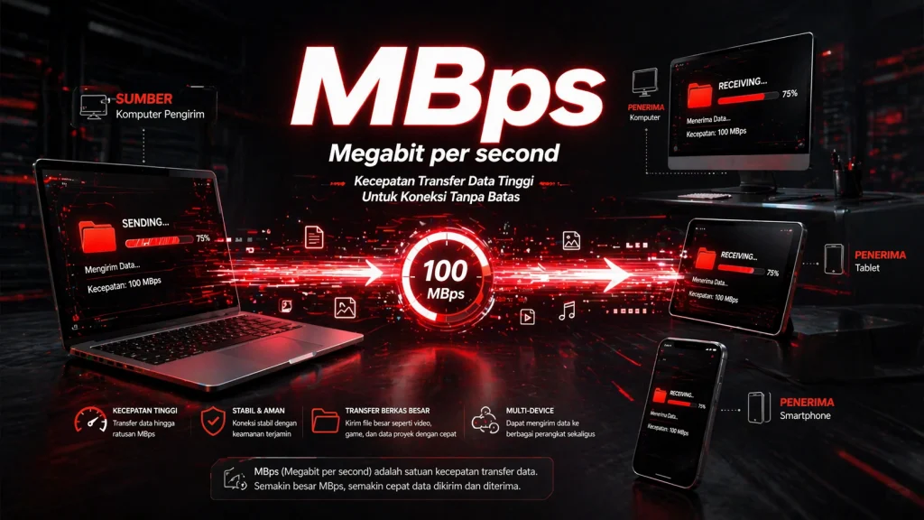 Kecepatan Internet Kecepatan MBps