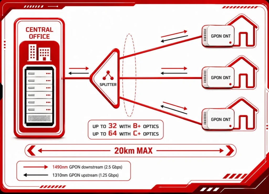 Mengenal apa itu OLT dan EPON GPON 