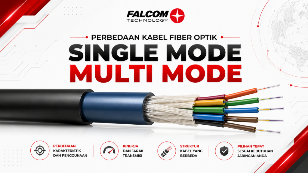 kabel fiber optik Single Mode dan Multi mode perbedaan dan fungsinya