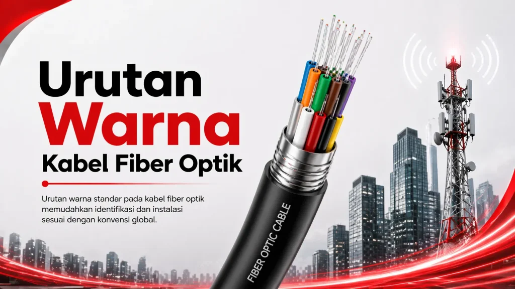 Urutan warna kabel fiber optik