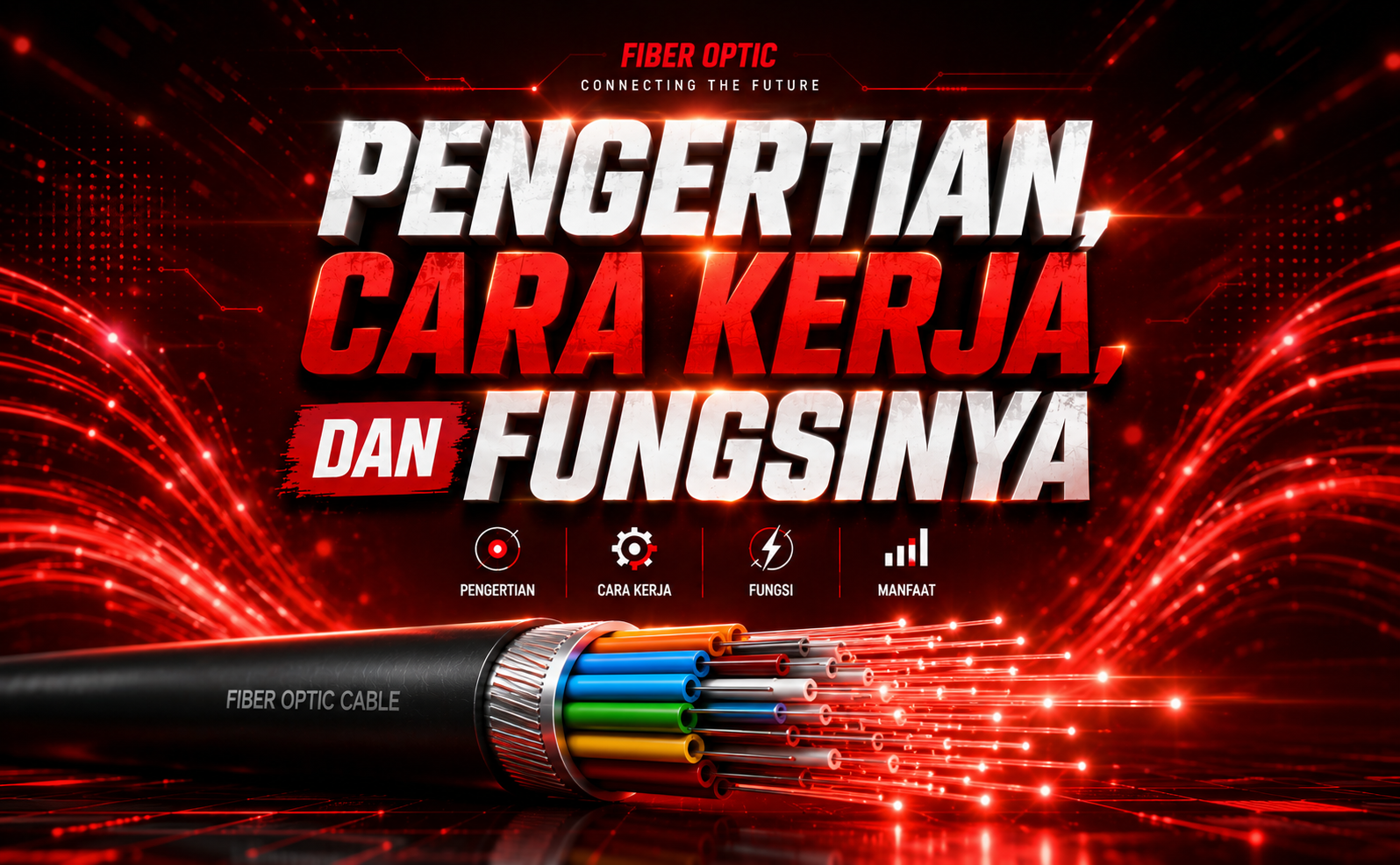 Kabel FO untuk jaringan internet super cepat