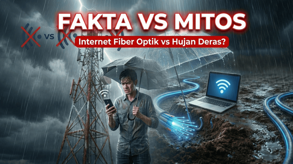 Mitos Vs fakta Fiber Optik