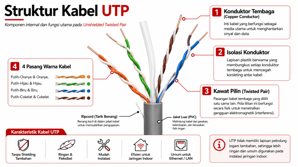 Kabel LAN UTP